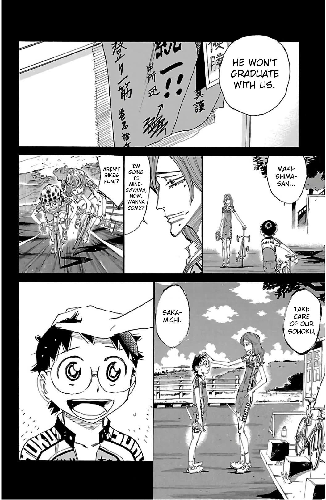 Yowamushi Pedal chapter 531 page 12