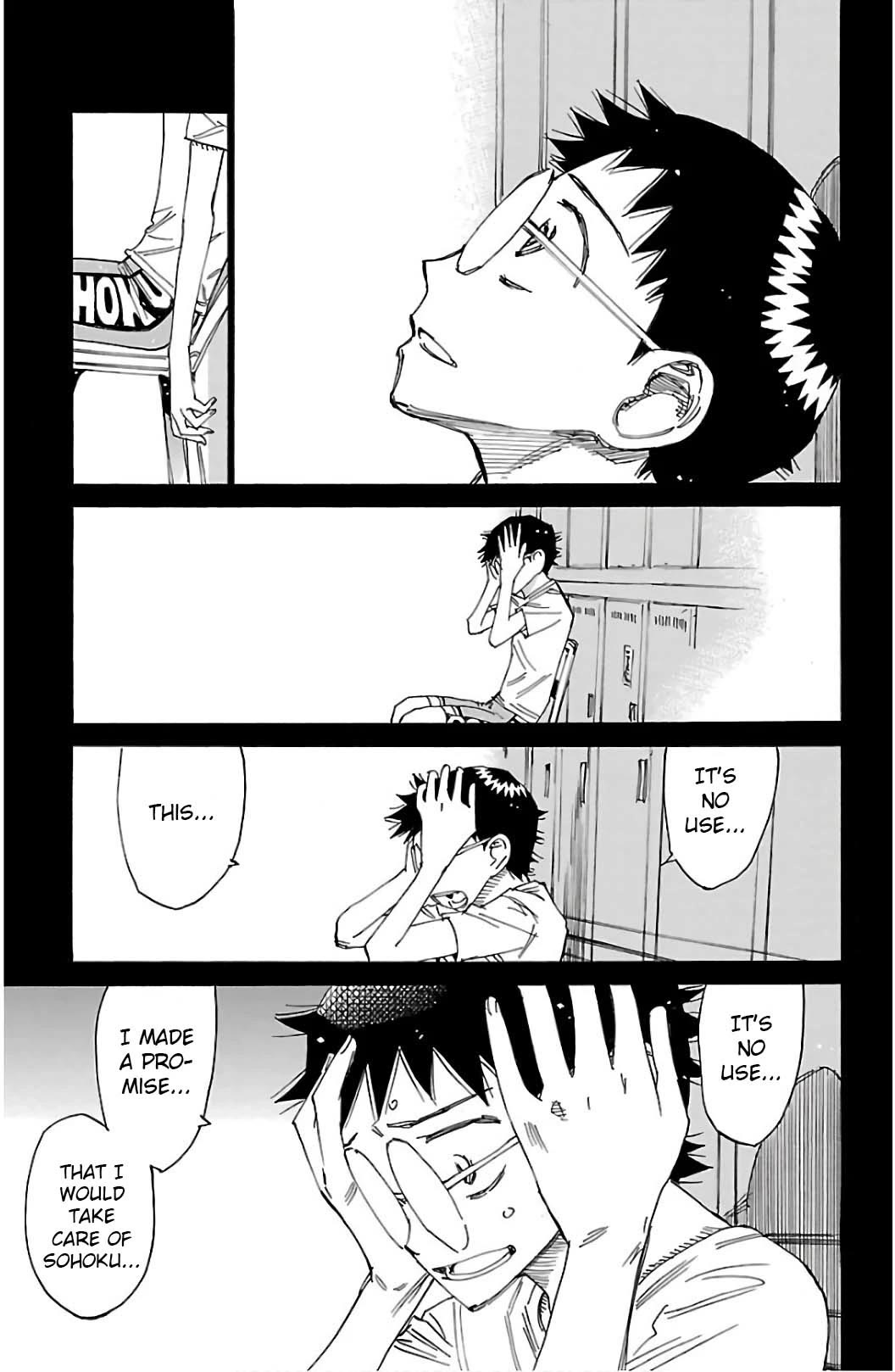 Yowamushi Pedal chapter 531 page 18