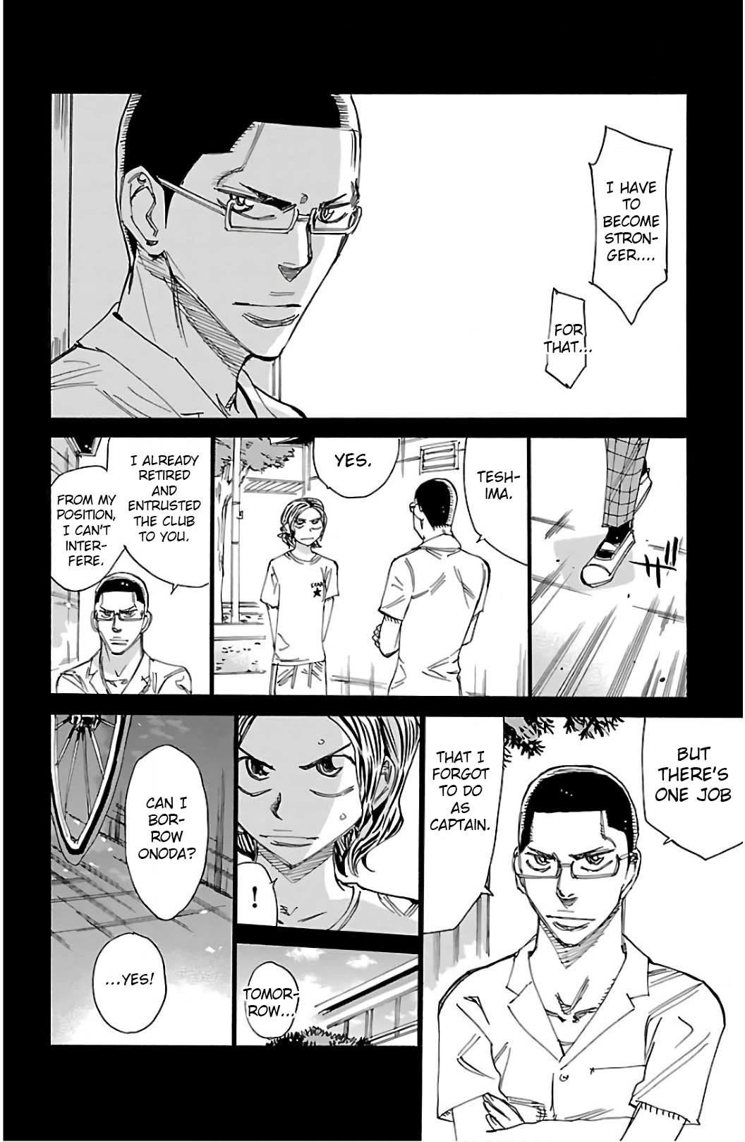 Yowamushi Pedal chapter 531 page 19