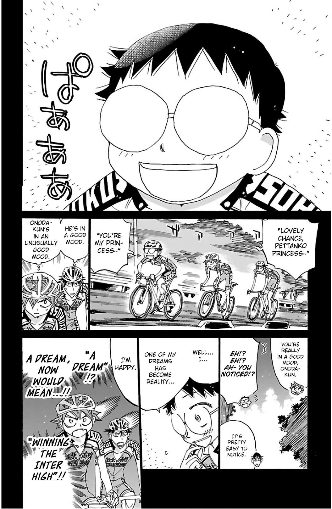 Yowamushi Pedal chapter 531 page 8
