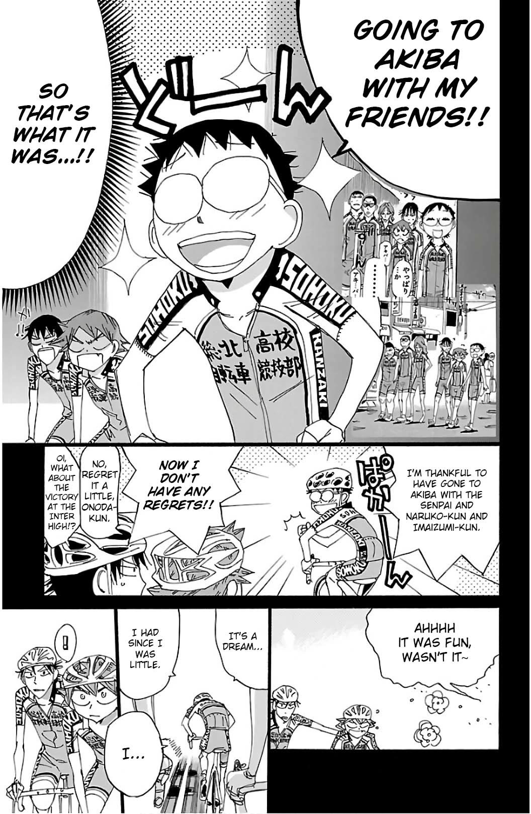 Yowamushi Pedal chapter 531 page 9