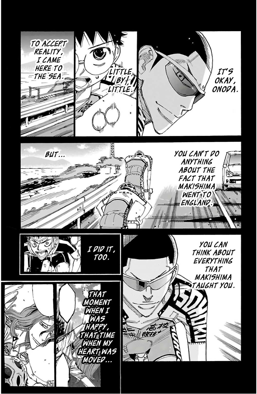Yowamushi Pedal chapter 532 page 10