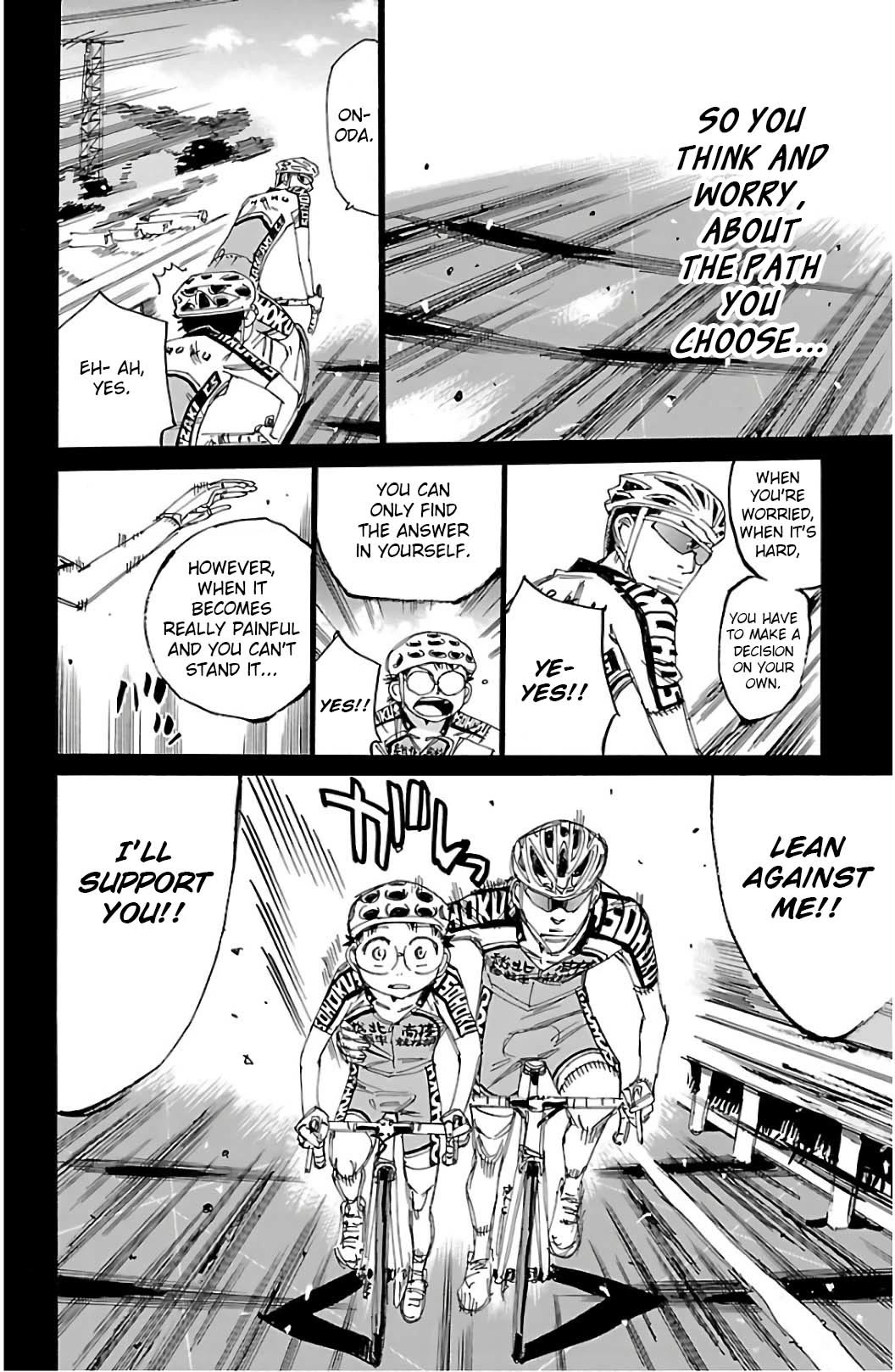 Yowamushi Pedal chapter 532 page 11