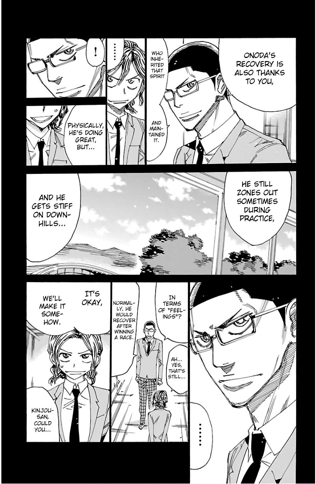 Yowamushi Pedal chapter 532 page 16