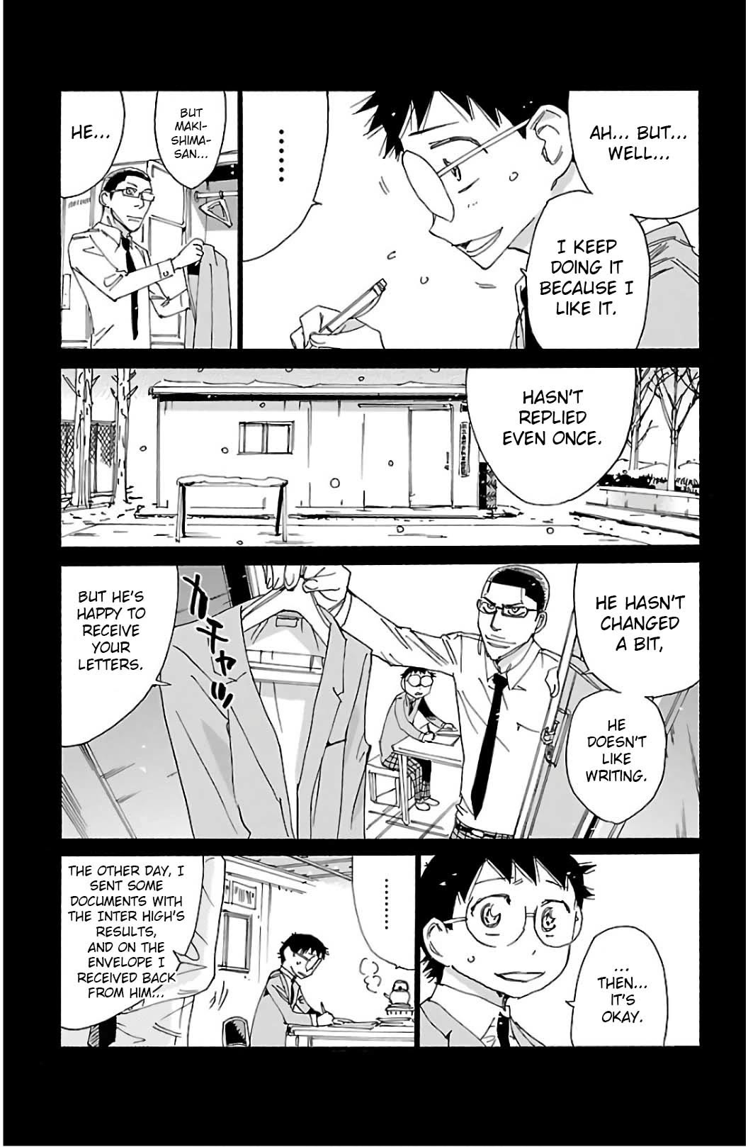 Yowamushi Pedal chapter 532 page 18