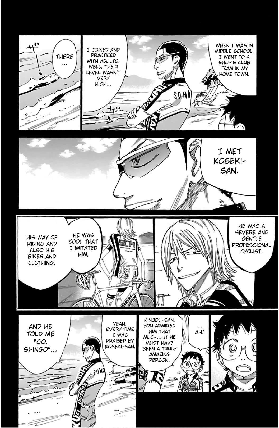 Yowamushi Pedal chapter 532 page 2