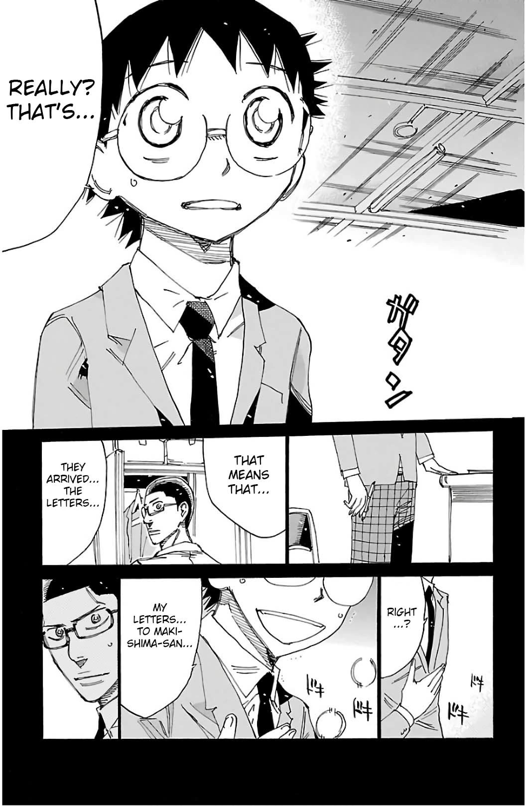 Yowamushi Pedal chapter 532 page 20