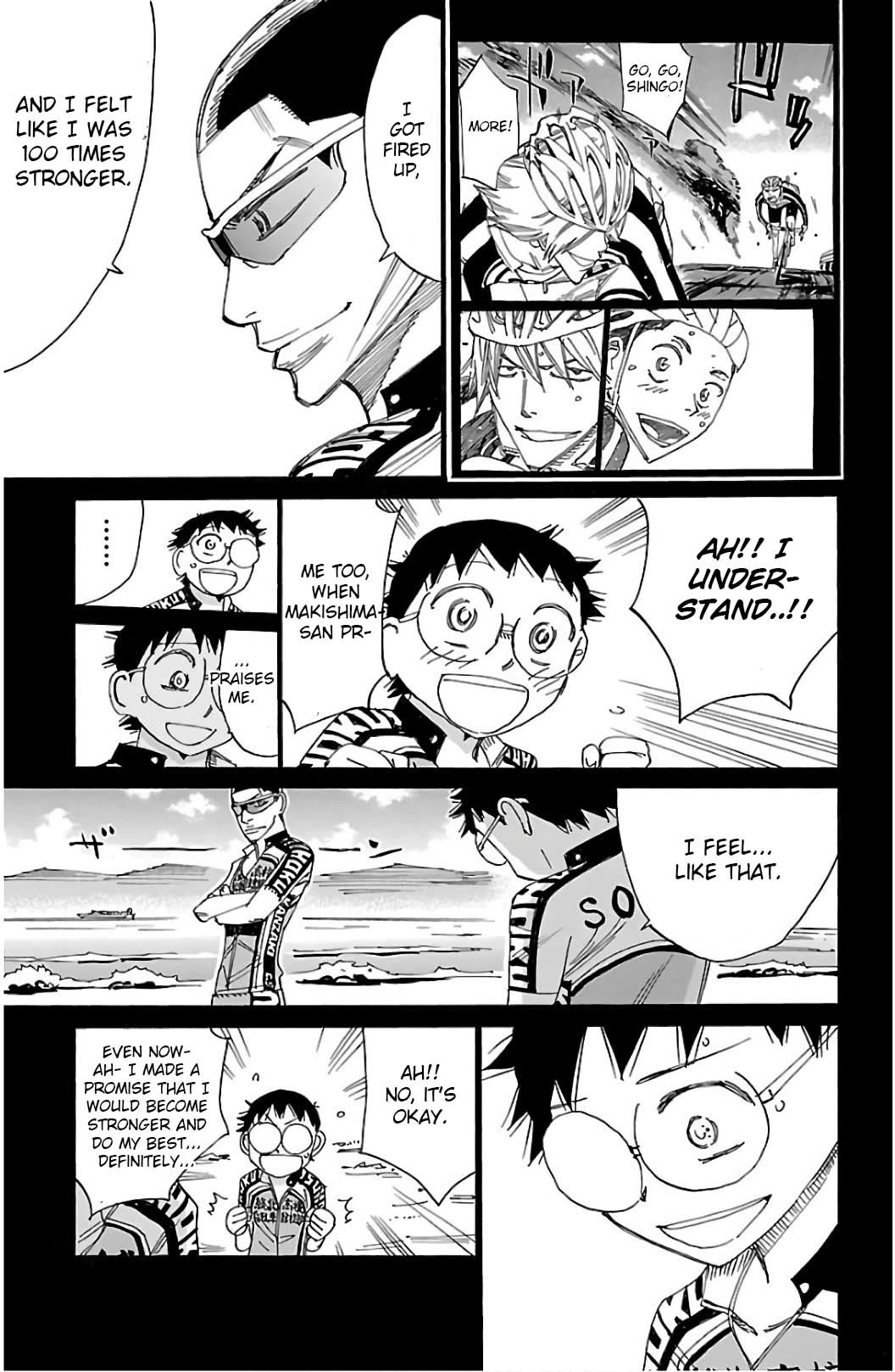 Yowamushi Pedal chapter 532 page 3