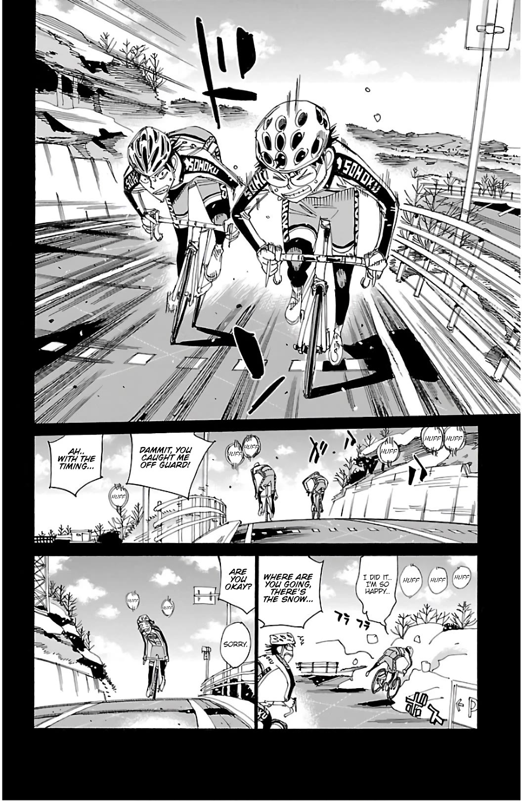 Yowamushi Pedal chapter 533 page 9
