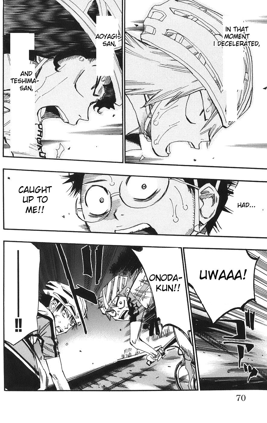 Yowamushi Pedal chapter 55 page 14