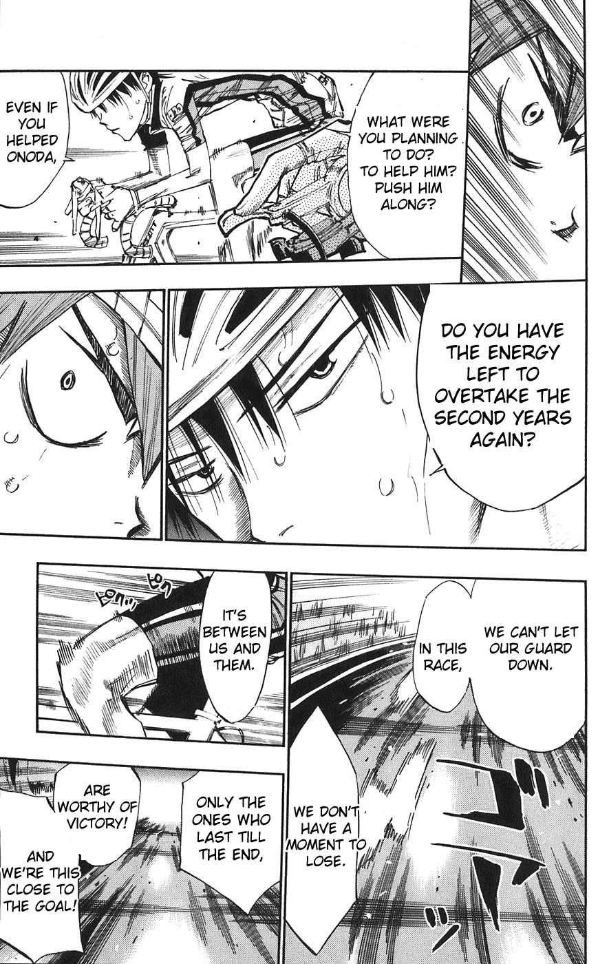 Yowamushi Pedal chapter 56 page 4