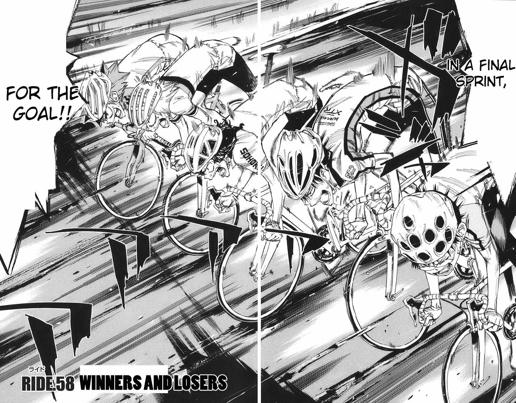 Yowamushi Pedal chapter 58 page 2