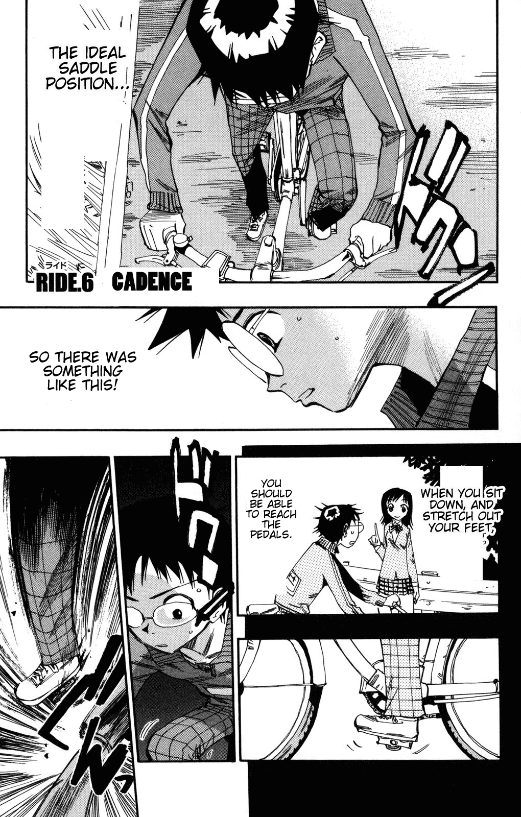 Yowamushi Pedal chapter 6 page 1