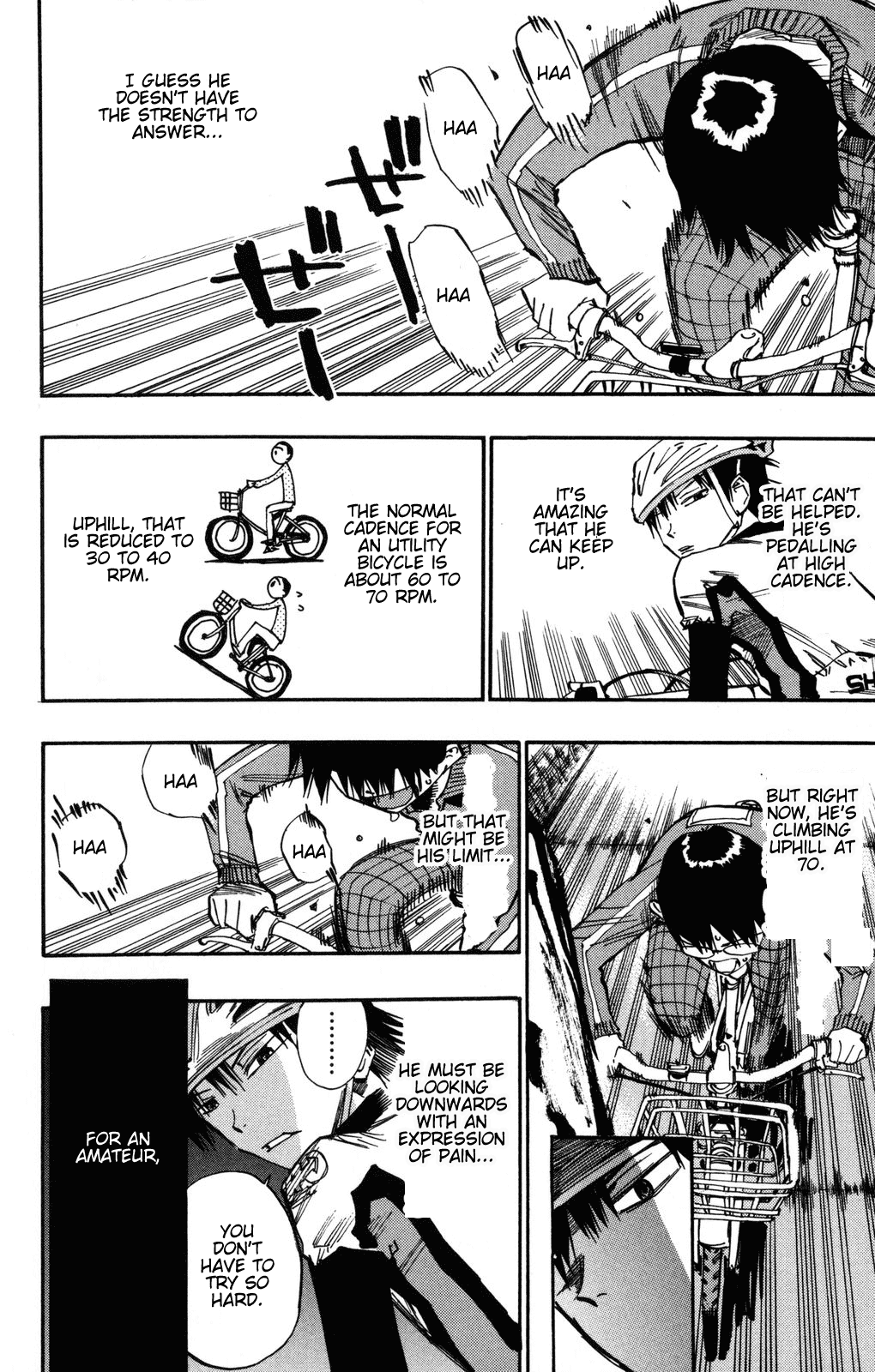 Yowamushi Pedal chapter 6 page 17