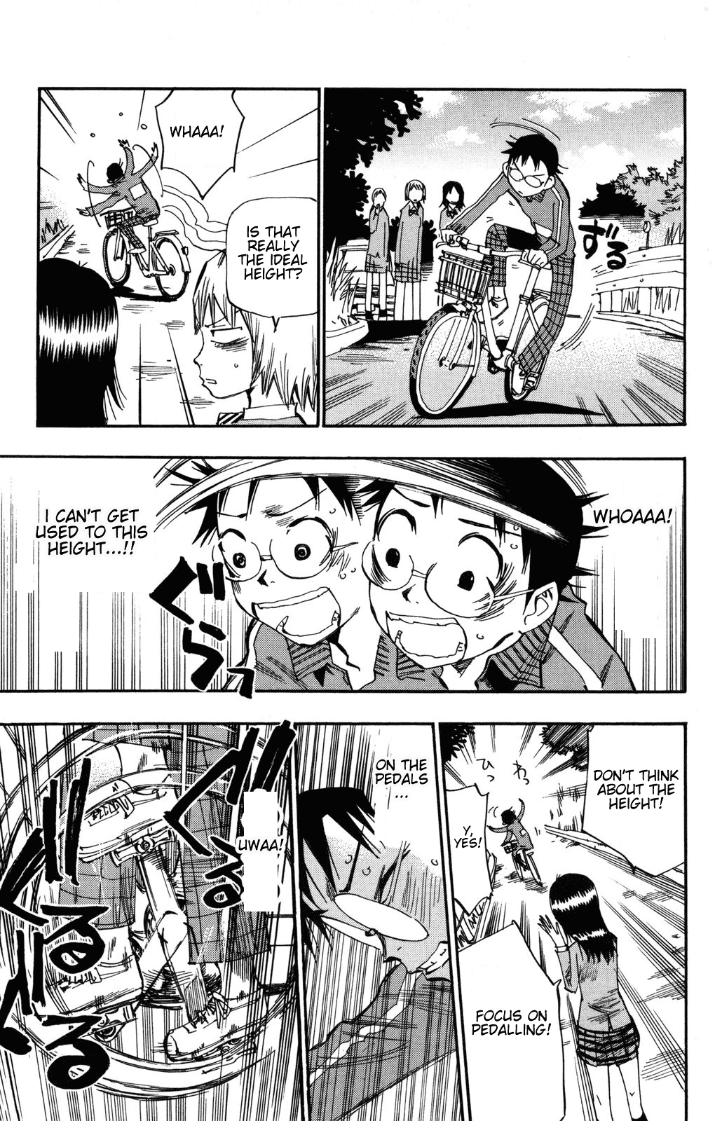 Yowamushi Pedal chapter 6 page 3