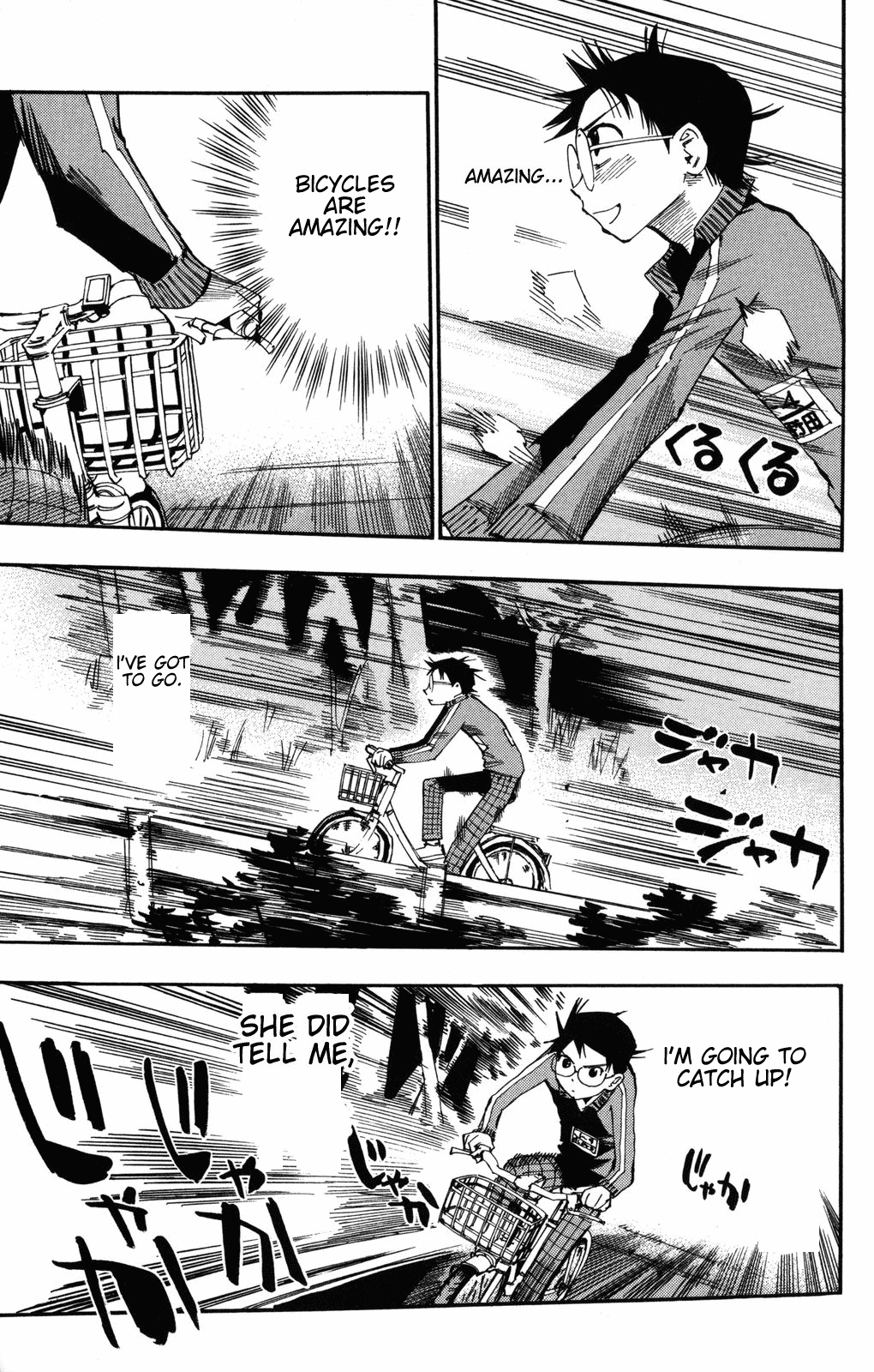 Yowamushi Pedal chapter 6 page 7