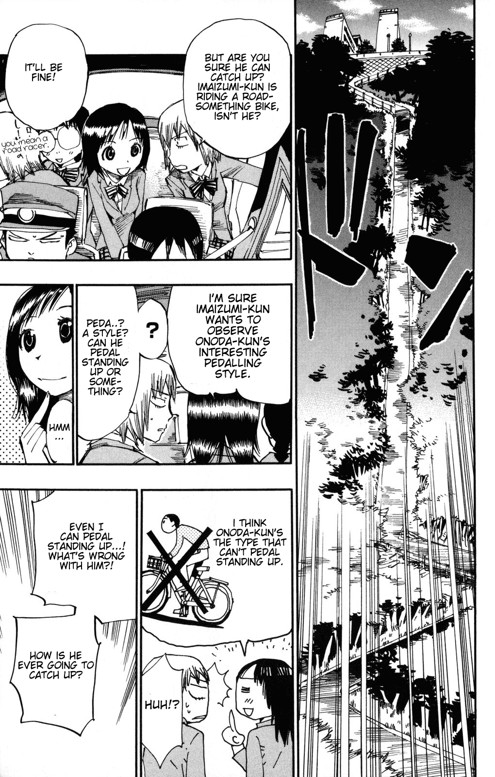 Yowamushi Pedal chapter 6 page 9