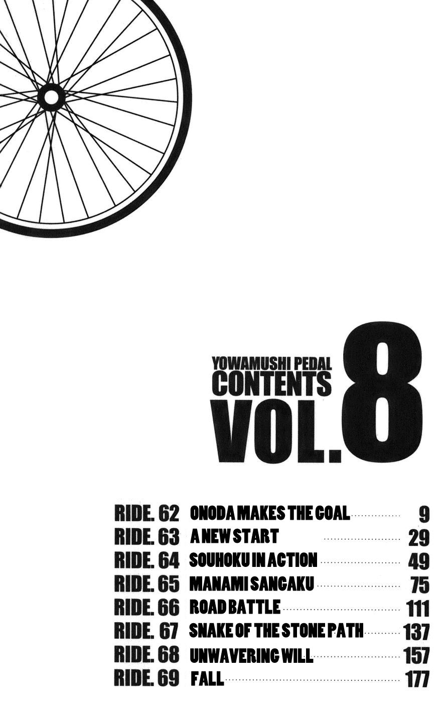 Yowamushi Pedal chapter 62 page 6