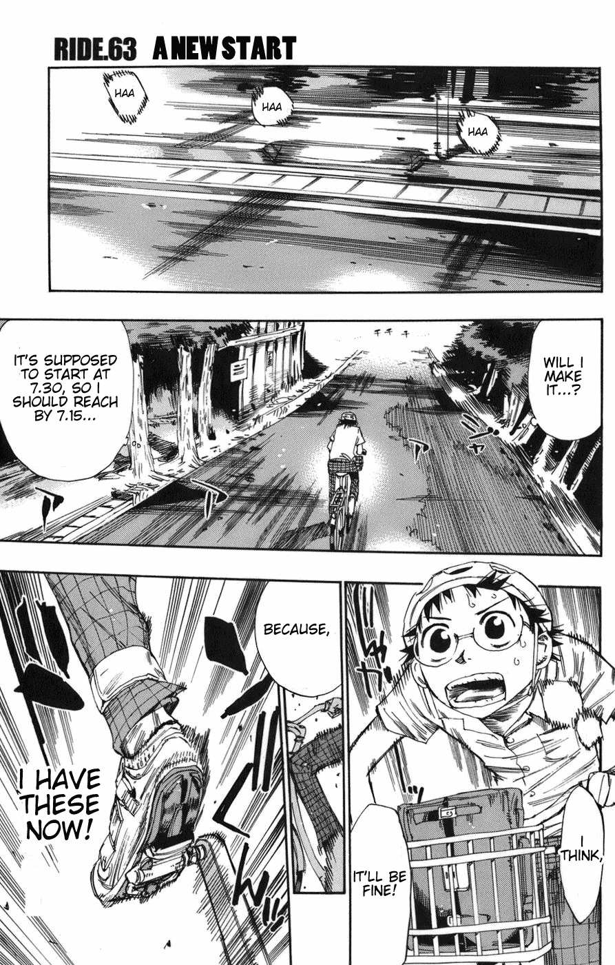 Yowamushi Pedal chapter 63 page 1