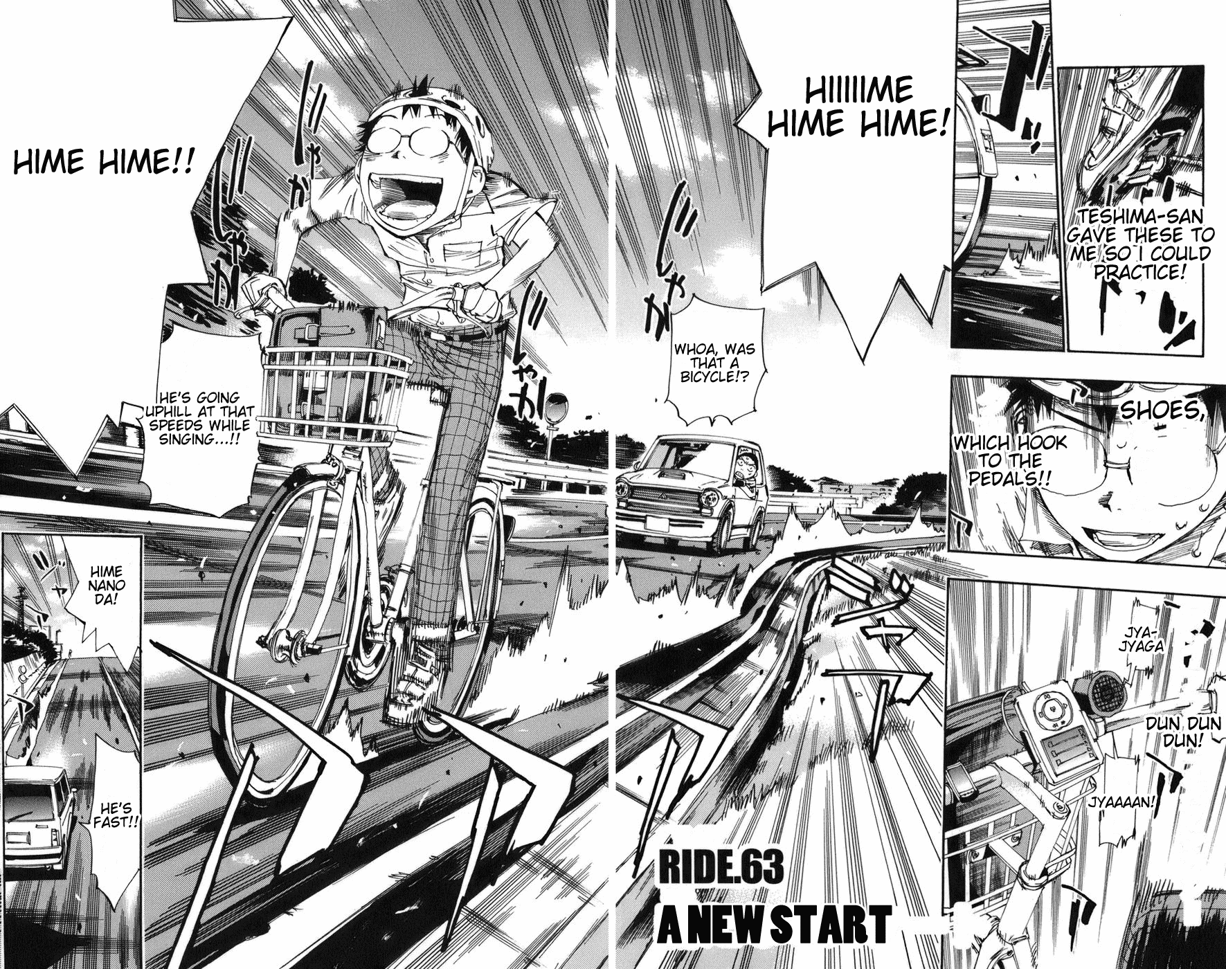 Yowamushi Pedal chapter 63 page 2