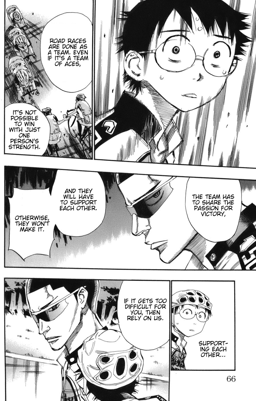 Yowamushi Pedal chapter 64 page 17