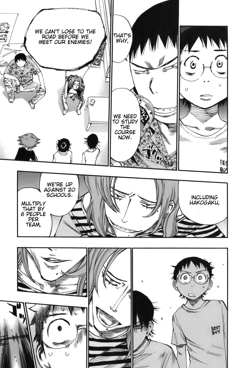 Yowamushi Pedal chapter 66 page 17