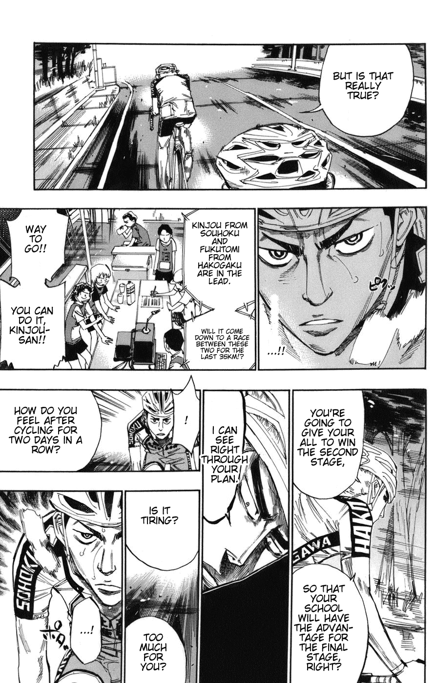 Yowamushi Pedal chapter 67 page 10