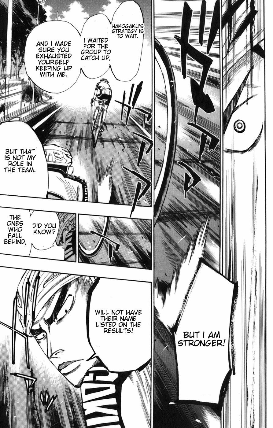 Yowamushi Pedal chapter 67 page 14