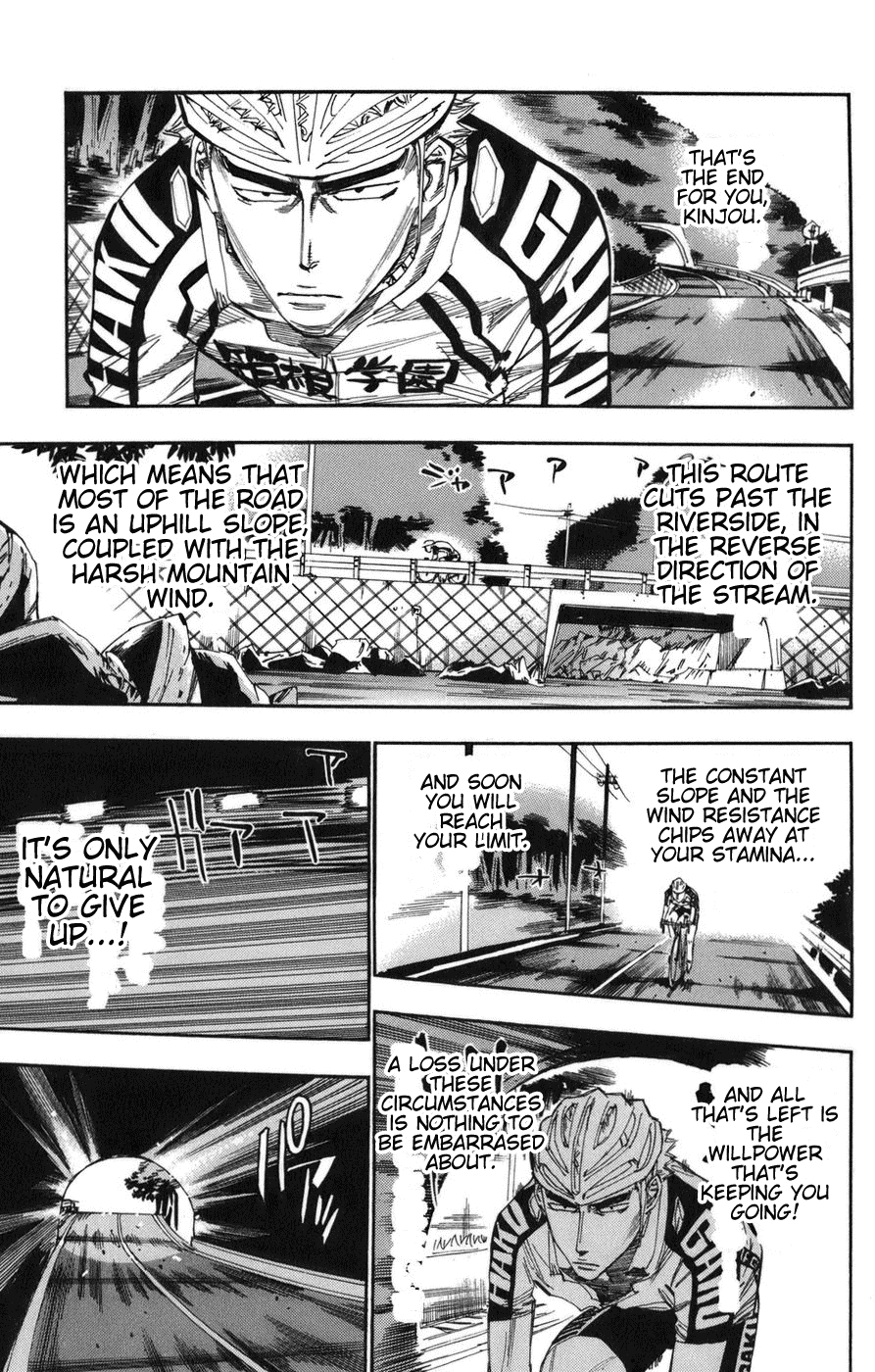 Yowamushi Pedal chapter 68 page 8