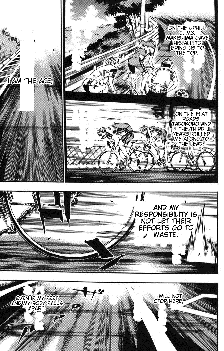 Yowamushi Pedal chapter 69 page 3