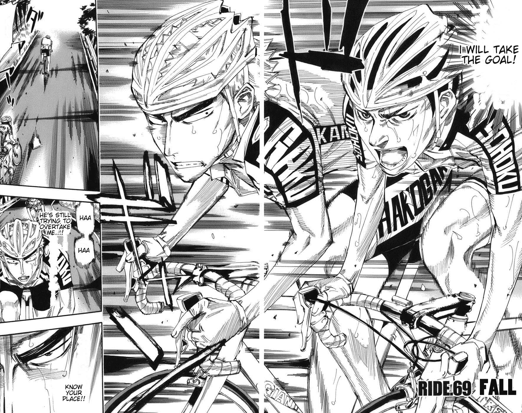 Yowamushi Pedal chapter 69 page 4