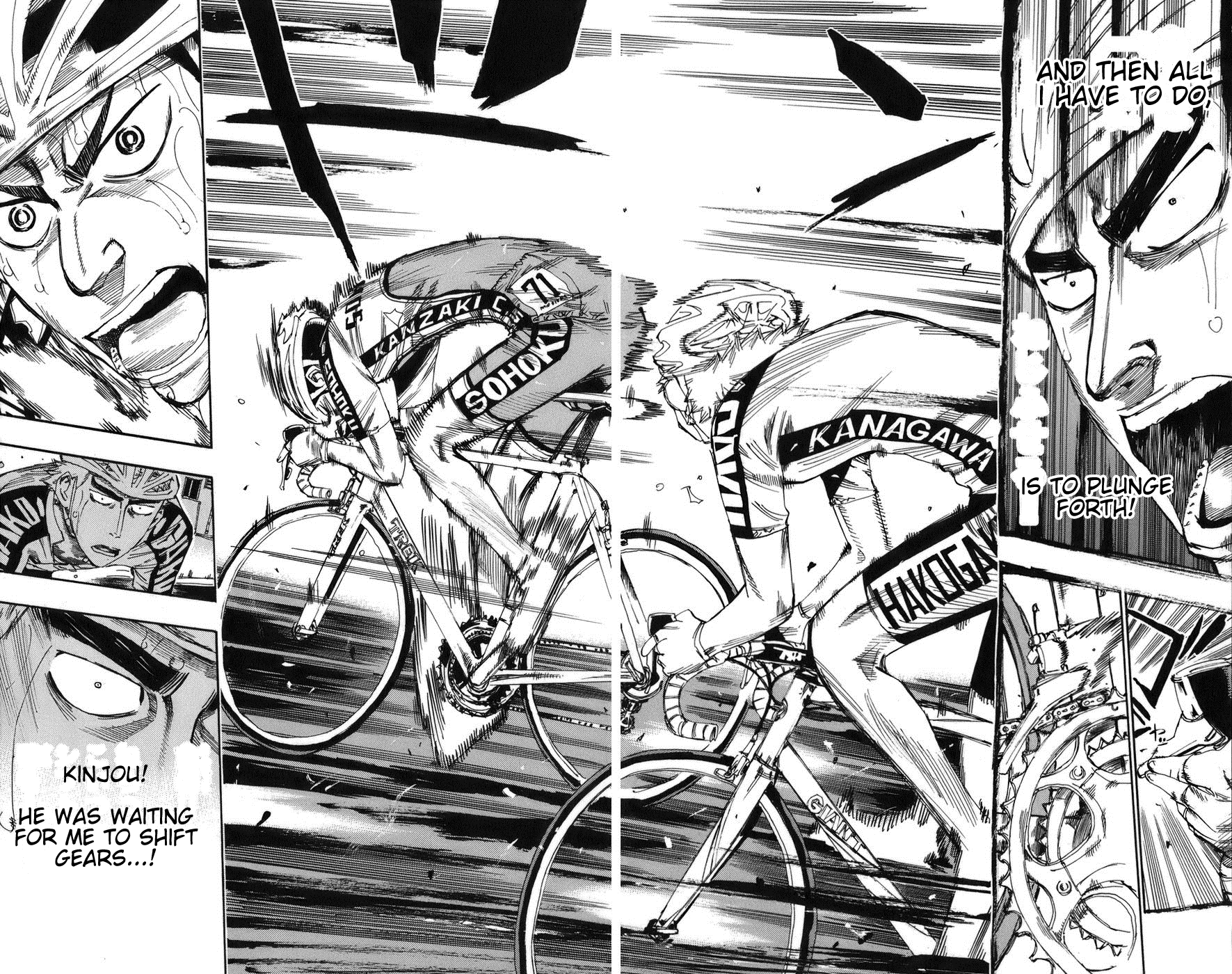 Yowamushi Pedal chapter 69 page 9