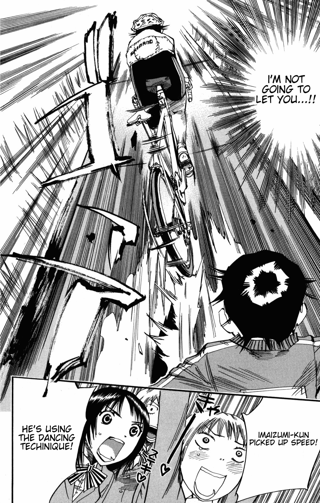 Yowamushi Pedal chapter 7 page 17