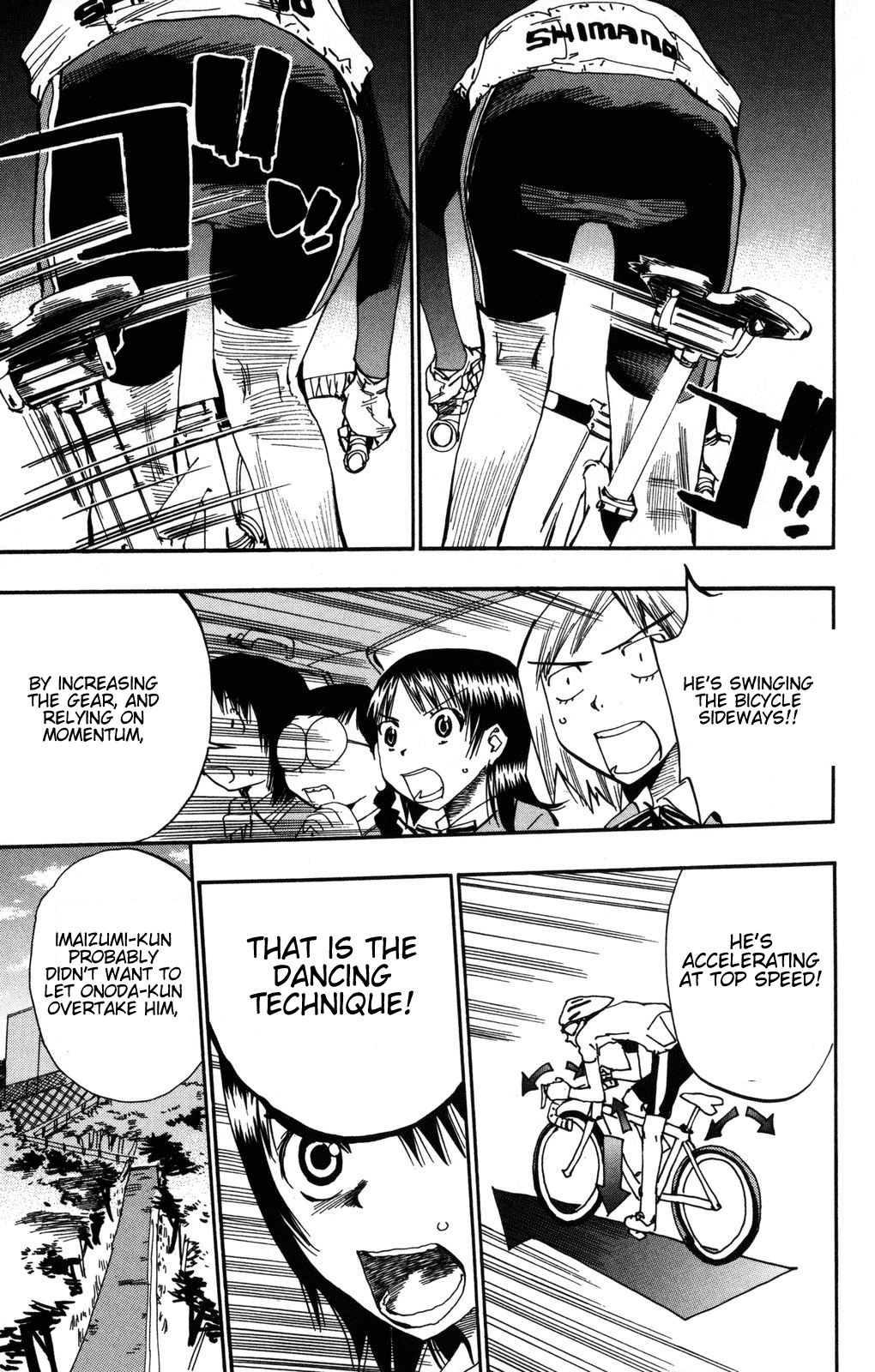 Yowamushi Pedal chapter 7 page 18