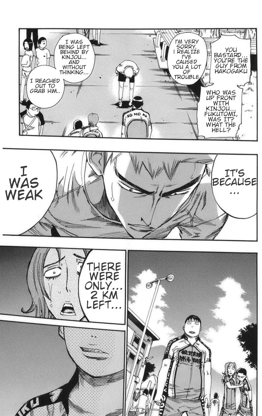 Yowamushi Pedal chapter 70 page 15