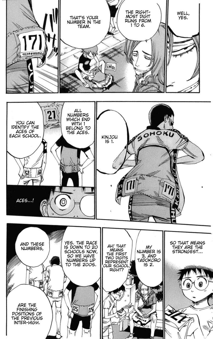 Yowamushi Pedal chapter 71 page 14