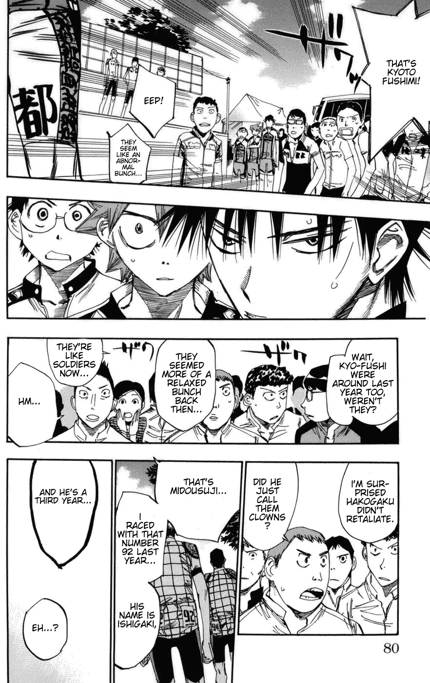 Yowamushi Pedal chapter 73 page 12