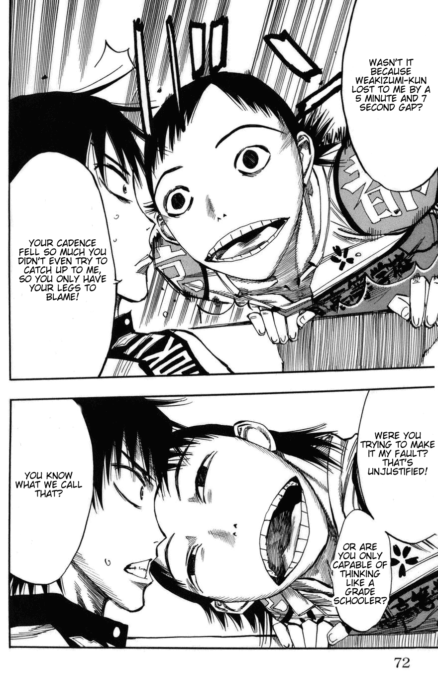 Yowamushi Pedal chapter 73 page 5