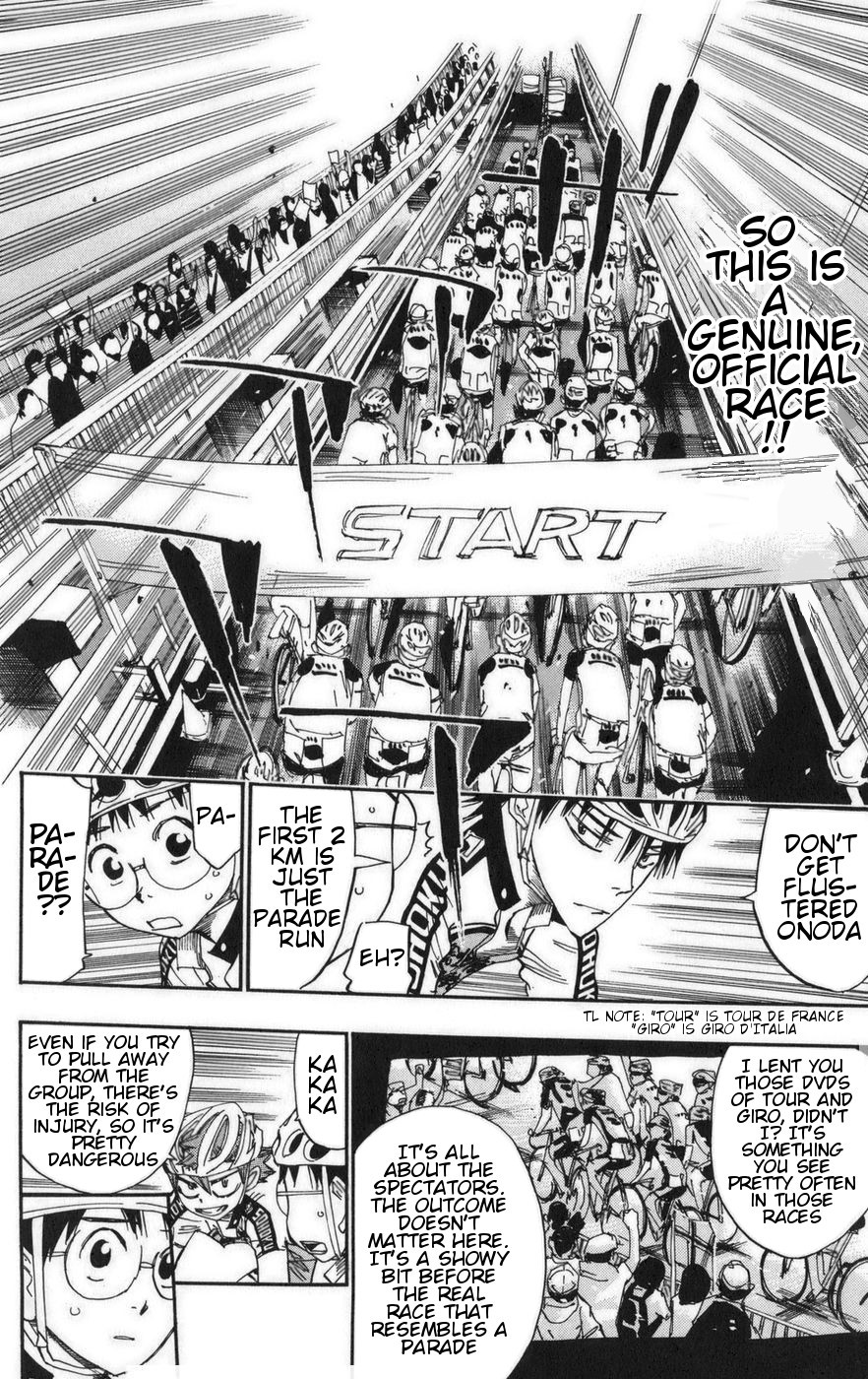 Yowamushi Pedal chapter 75 page 14