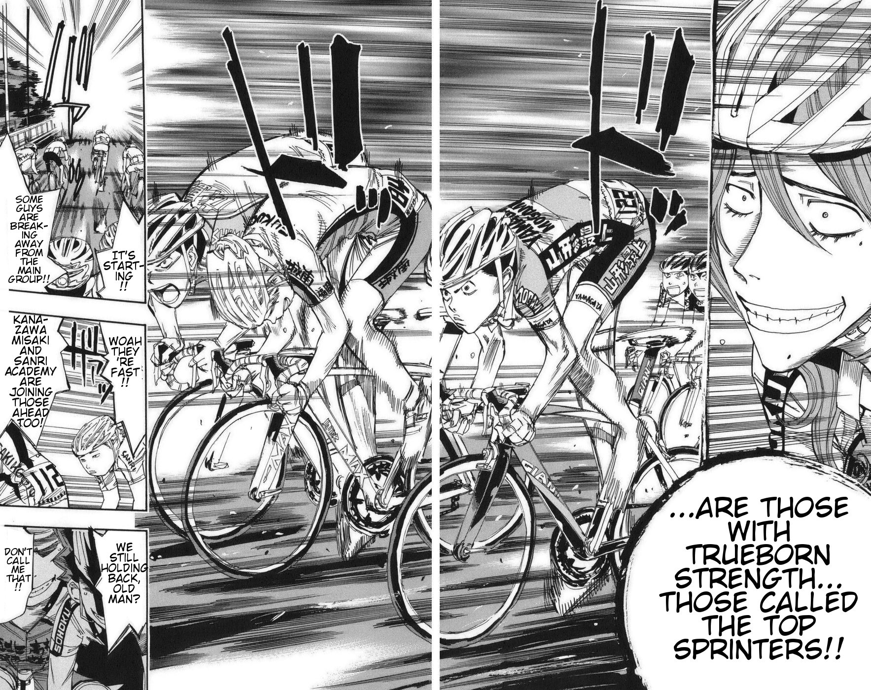 Yowamushi Pedal chapter 76 page 13