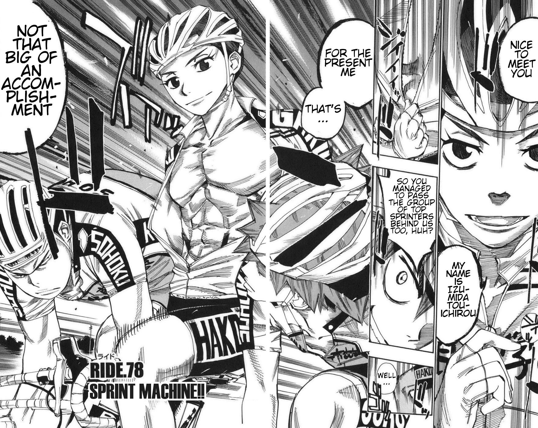 Yowamushi Pedal chapter 78 page 2