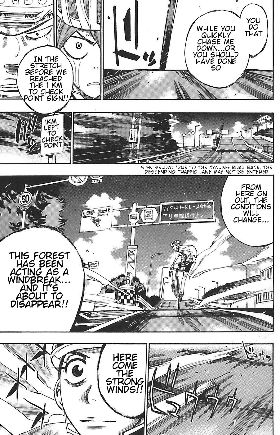 Yowamushi Pedal chapter 79 page 22