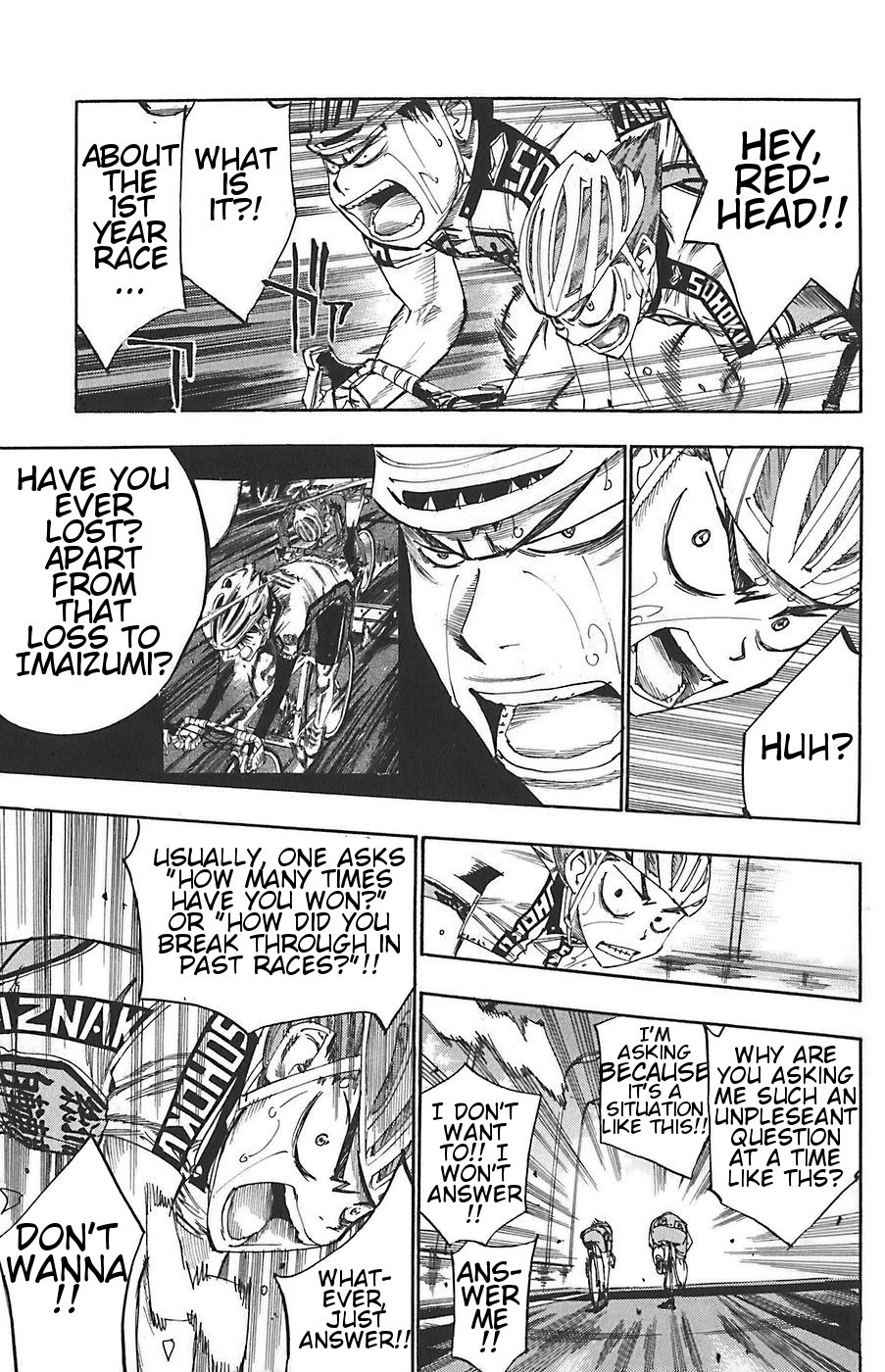 Yowamushi Pedal chapter 83 page 3