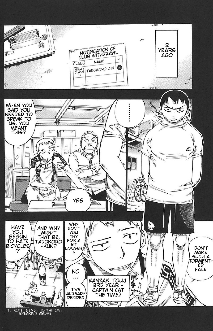 Yowamushi Pedal chapter 83 page 6