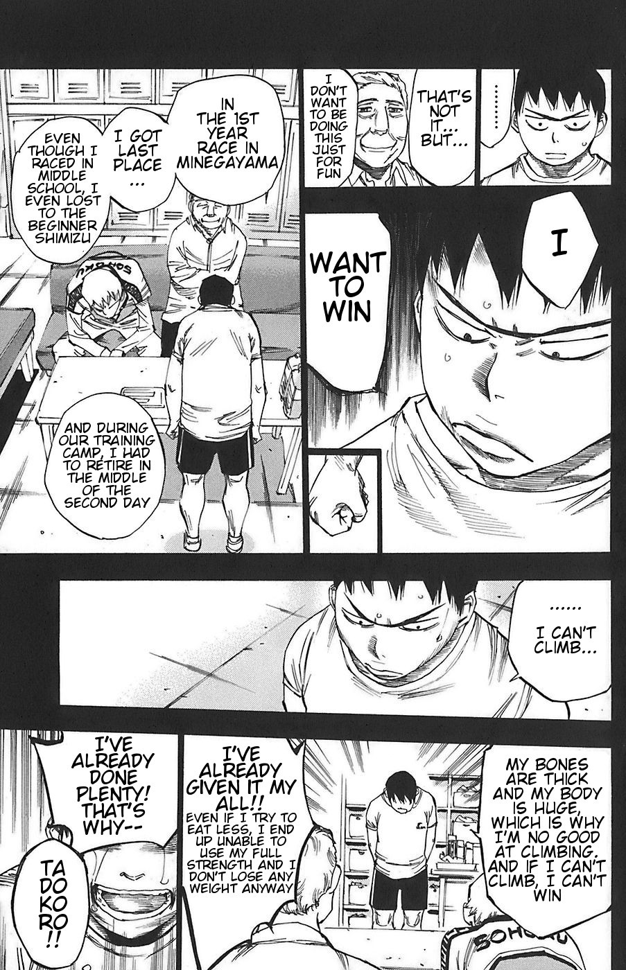 Yowamushi Pedal chapter 83 page 7