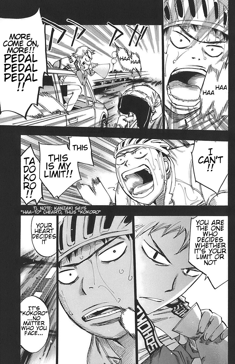 Yowamushi Pedal chapter 83 page 9