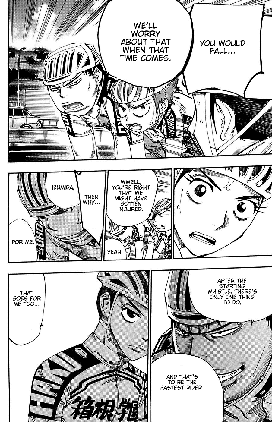 Yowamushi Pedal chapter 86 page 21