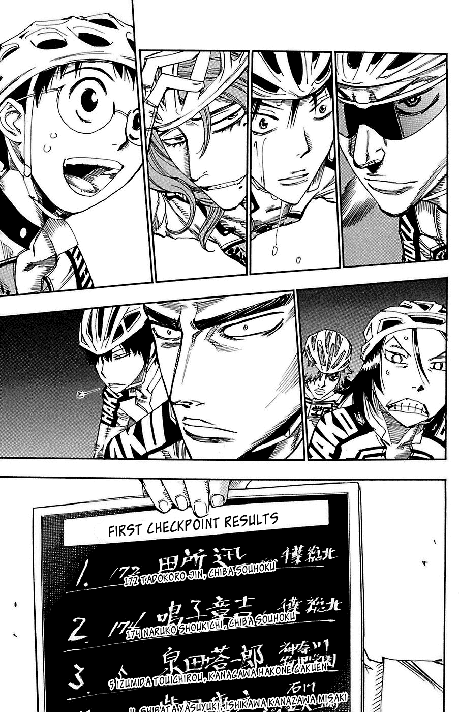 Yowamushi Pedal chapter 86 page 6