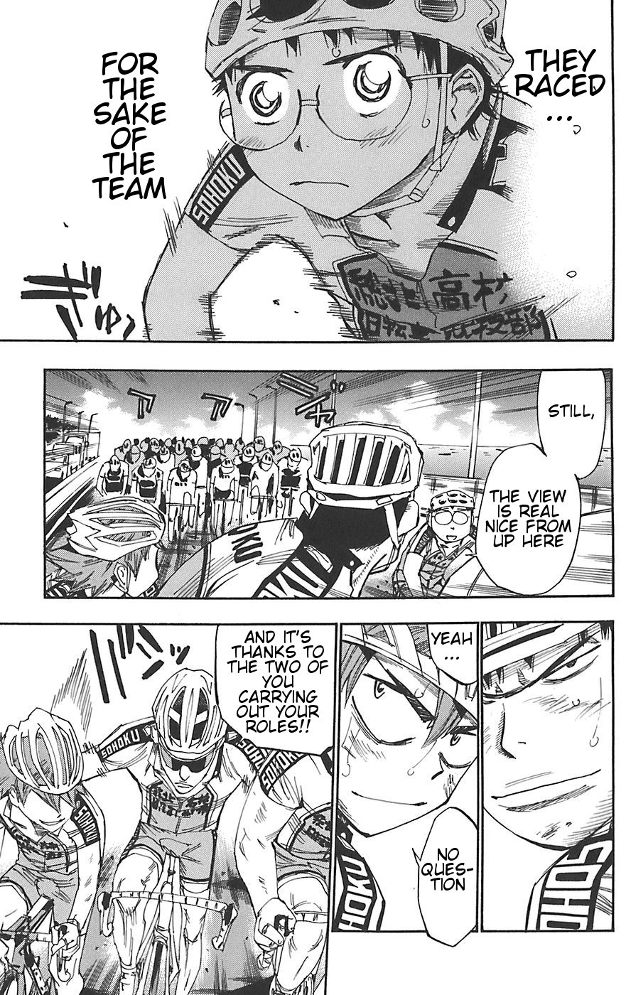 Yowamushi Pedal chapter 87 page 14