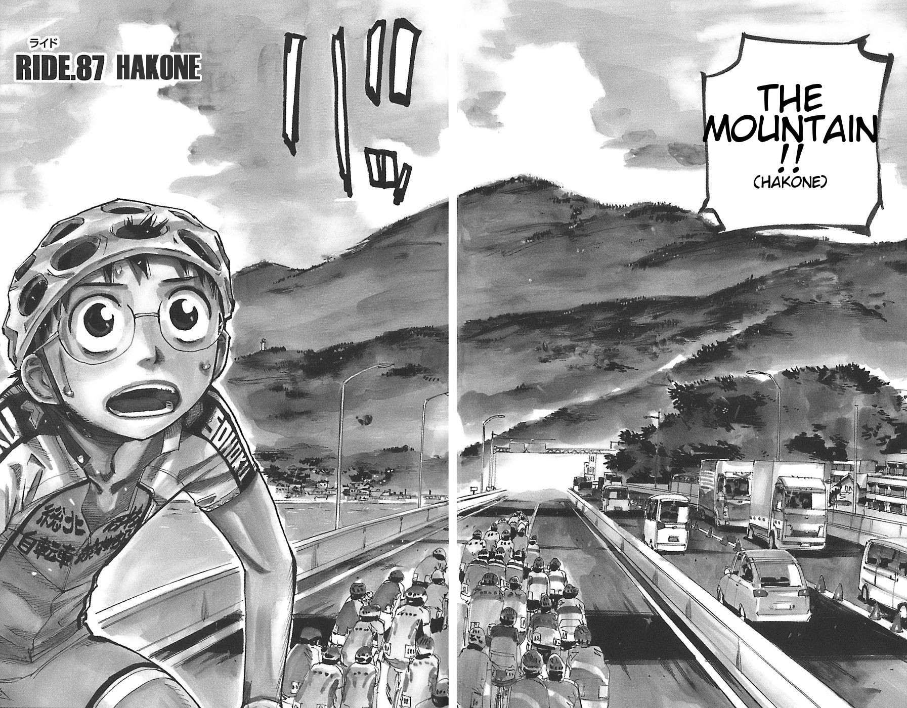 Yowamushi Pedal chapter 87 page 7